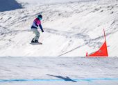 Vic González, a la final de snowboardcross en Pekín 2022