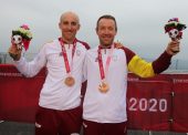 Christian Venge y Noel Martín, bronce en contrarreloj