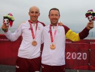 Christian Venge y Noel Martín, bronce en contrarreloj