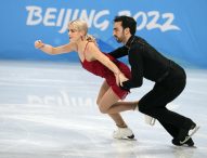 Adrián Díaz y Olivia Smart, 9º en la danza rítmica de Pekín 2022