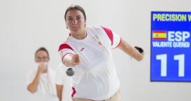 Alba Valiente conquista el oro en el tiro de precisión de petanca en Taranto 2026