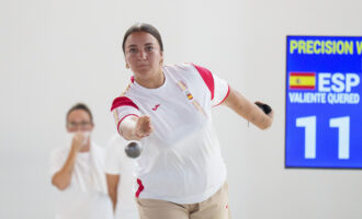 Alba Valiente conquista el oro en el tiro de precisión de petanca en Taranto 2026
