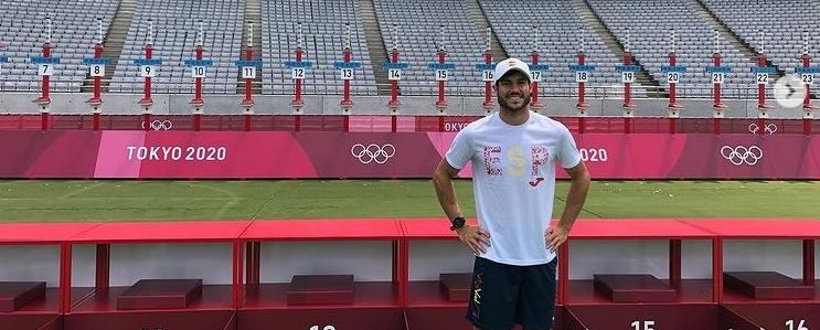 Aleix Heredia. Fuente: AH/Tokyo 2020