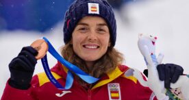 Ana Alonso, bronce olímpico en esquí de montaña