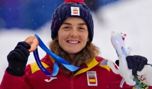 Ana Alonso, bronce olímpico en esquí de montaña