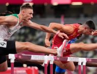 Asier Martínez, 6º en la final de 110 vallas con nueva marca personal