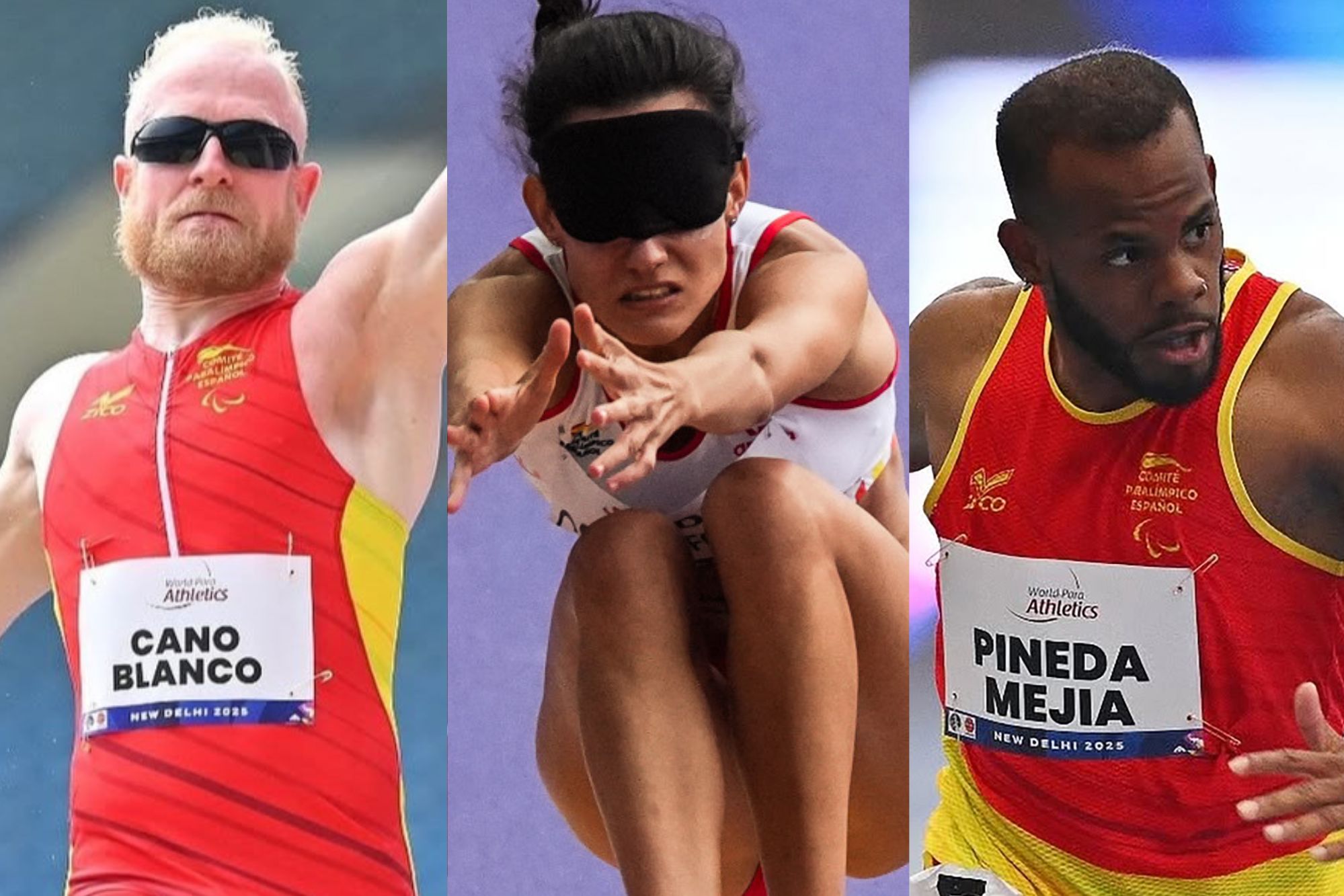 Atletas con medalla. Fuente: CPE