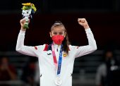 Adriana Cerezo, subcampeona olímpica en taekwondo