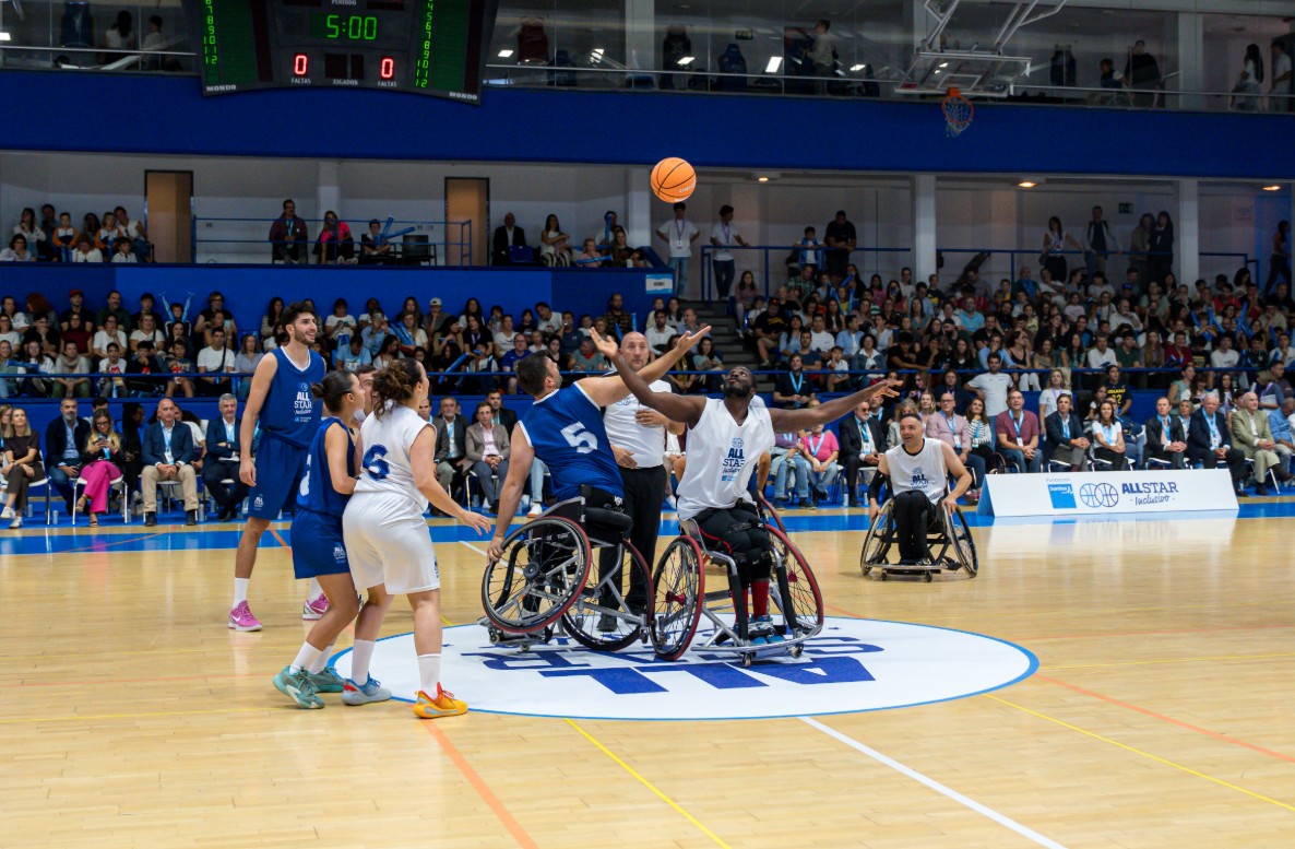 Baloncesto inclusivo. Fuente: CPE