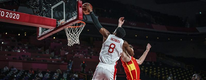 Selección Española de Baloncesto en Tokyo. Fuente: COE