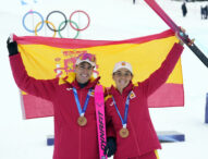 Bronce olímpico para el relevo mixto español de esquí de montaña
