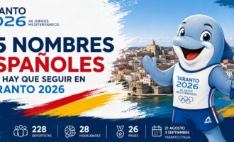 Los 15 nombres españoles que hay que seguir en Taranto 2026