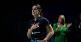 Carolina Marín, un adiós en casa