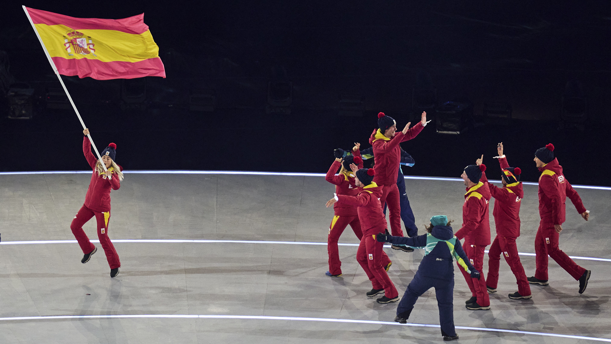 España en la Ceremonia Inaugural. Fuente: COE