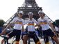 Prueba de ruta completada para el equipo de ciclismo masculino español