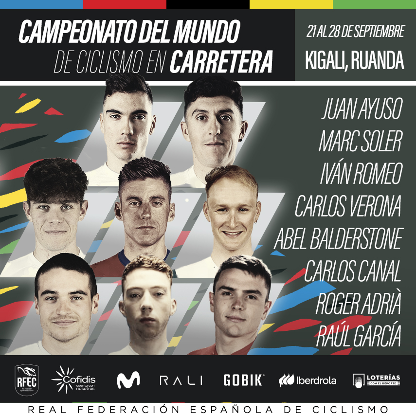 Ciclistas. Fuente: Rfec