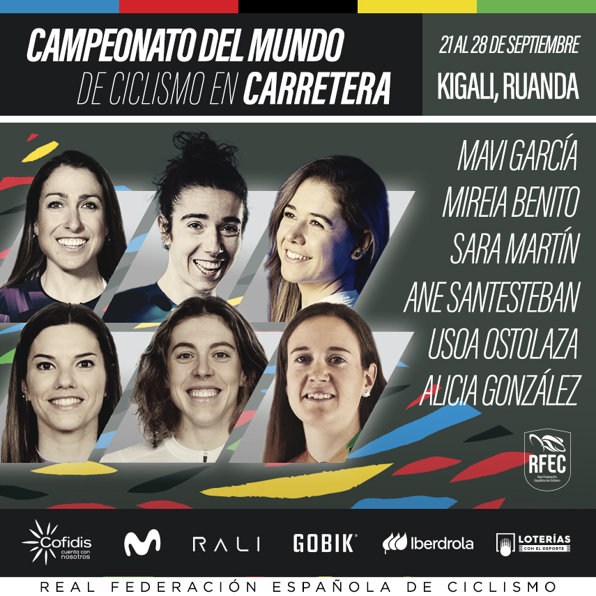 Ciclistas. Fuente: Rfec