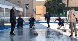 El curling en silla de ruedas llega a la Costa del Sol