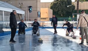 El curling en silla de ruedas llega a la Costa del Sol