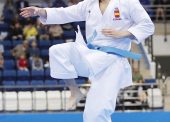 Damián Quintero, plata en kata masculino