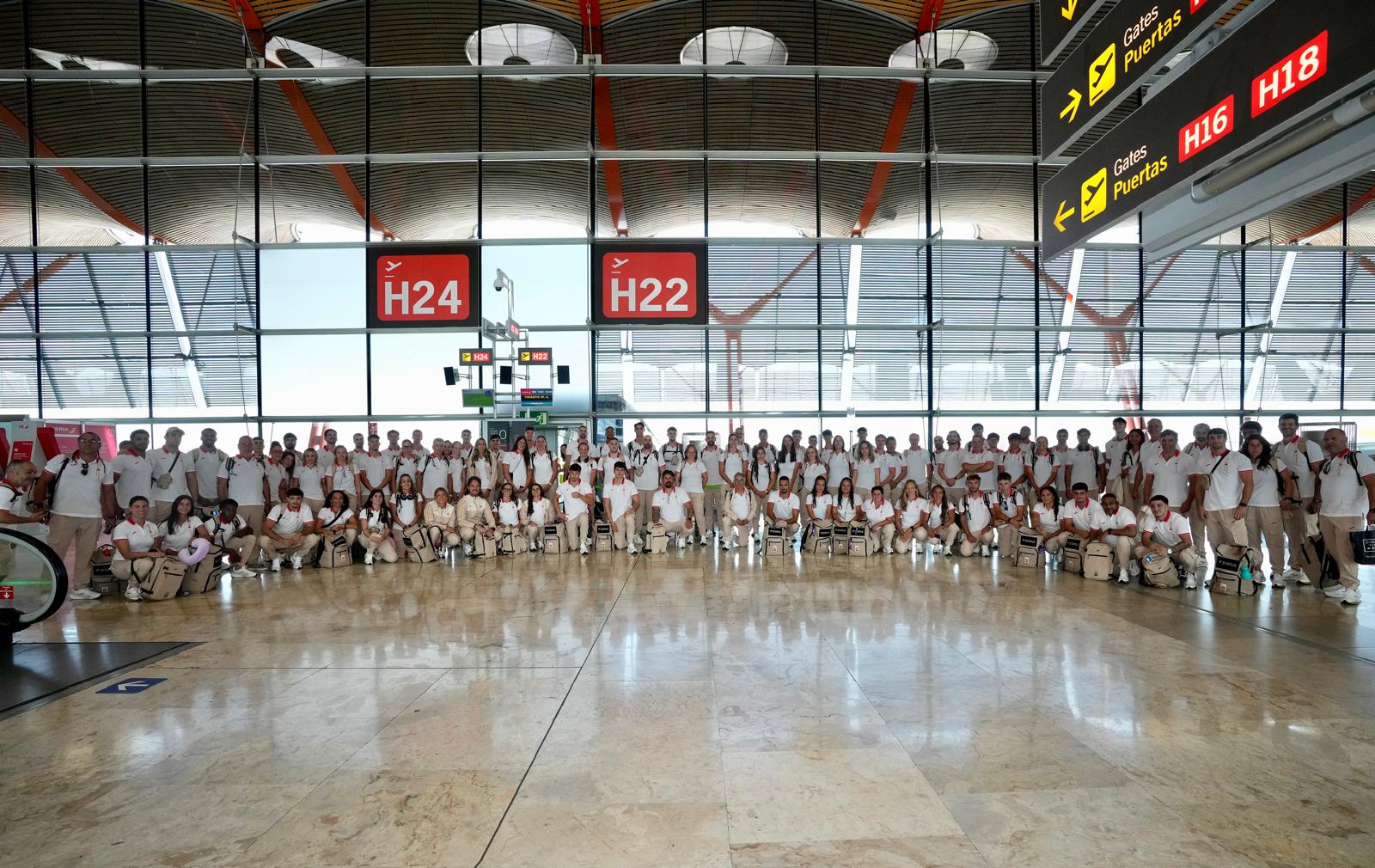 Delegación española en Taranto. Fuente: COE