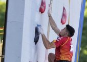 Alberto Ginés, a la final de escalada