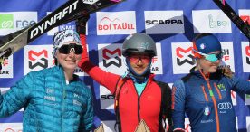 Oriol Cardona y Laila Sellés, campeones del mundo de Sprint de esquí de montaña
