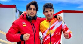 El relevo sprint de esquí de fondo español, 15º en Milán-Cortina 2026