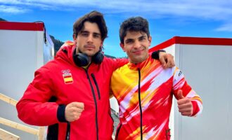 El relevo sprint de esquí de fondo español, 15º en Milán-Cortina 2026