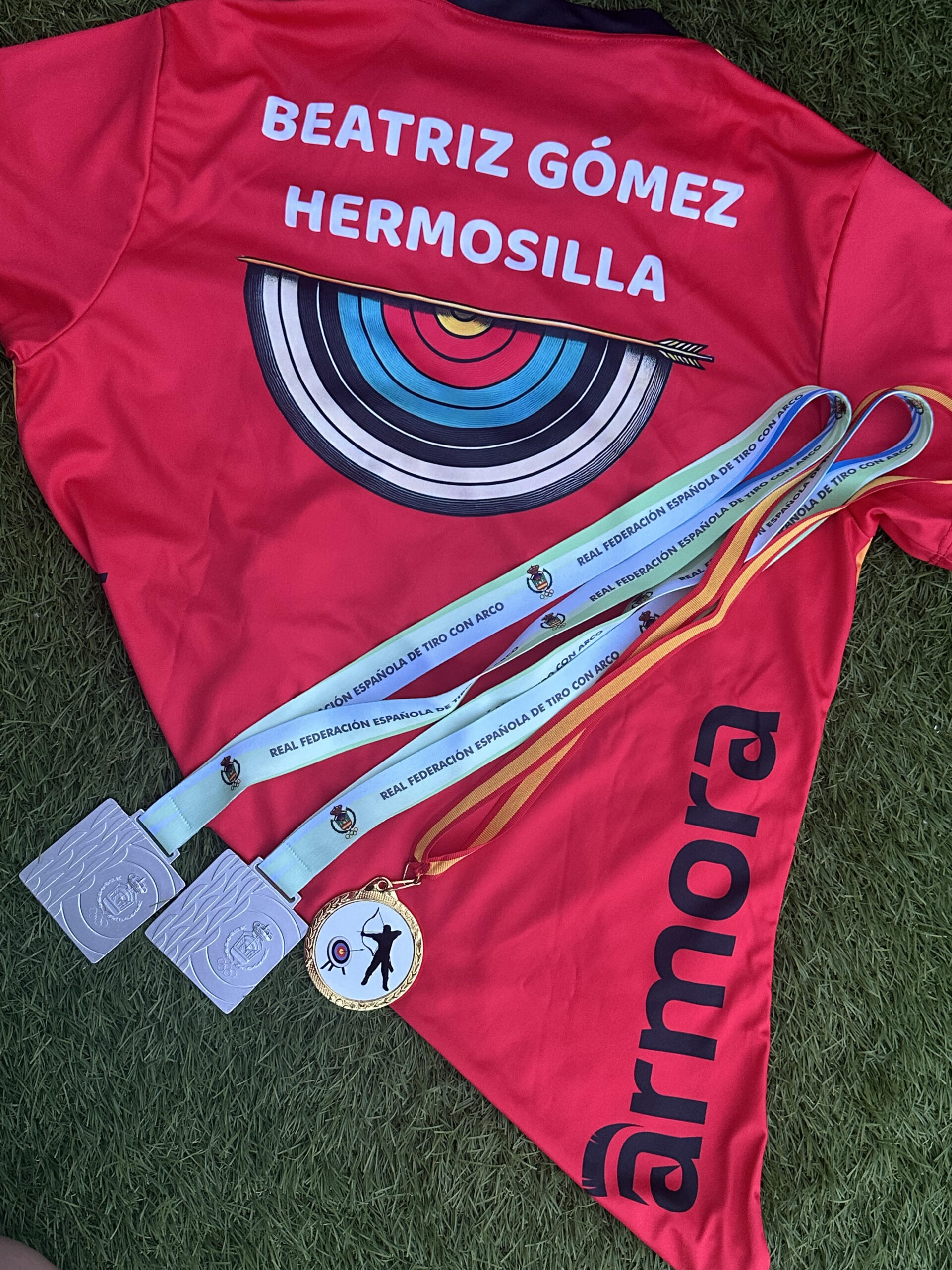 Medallas de Beatriz Gómez Hermosilla. Fuente: Armora