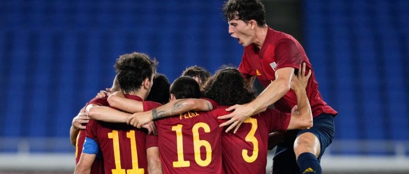 Selección Olímpica Española de Fútbol Masculino. Fuente: COE