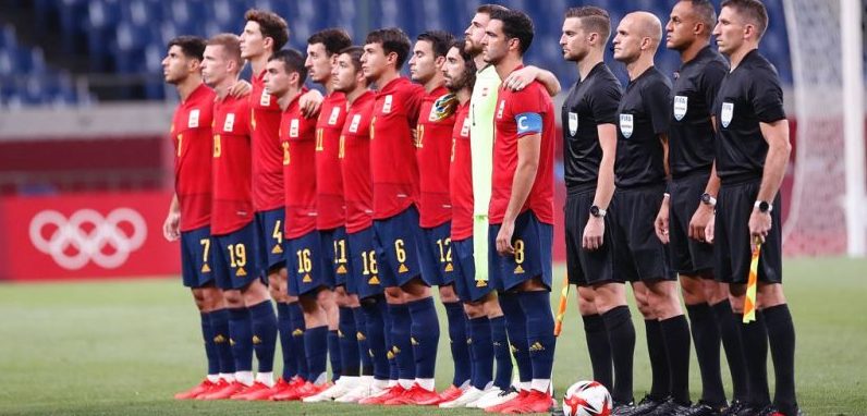 Selección Masculina Española de Fútbol. Fuente: COE