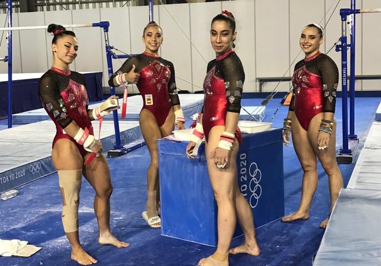 Equipo gimnasia español. Fuente: COE