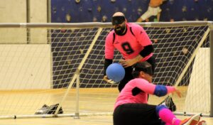 1ª cita internacional de goalball en Navarra