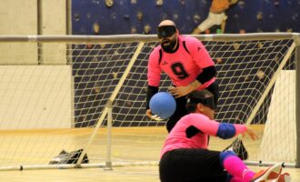 1ª cita internacional de goalball en Navarra