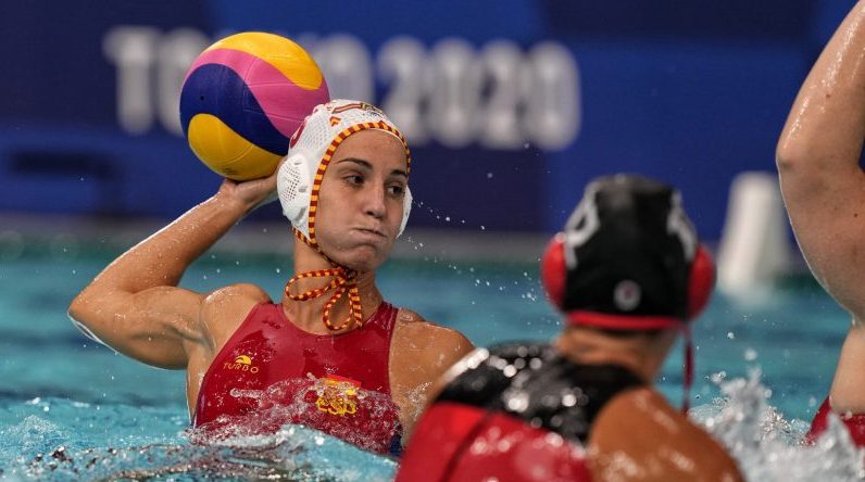 Selección Española de Waterpolo en Tokyo 2020. Fuente: COE