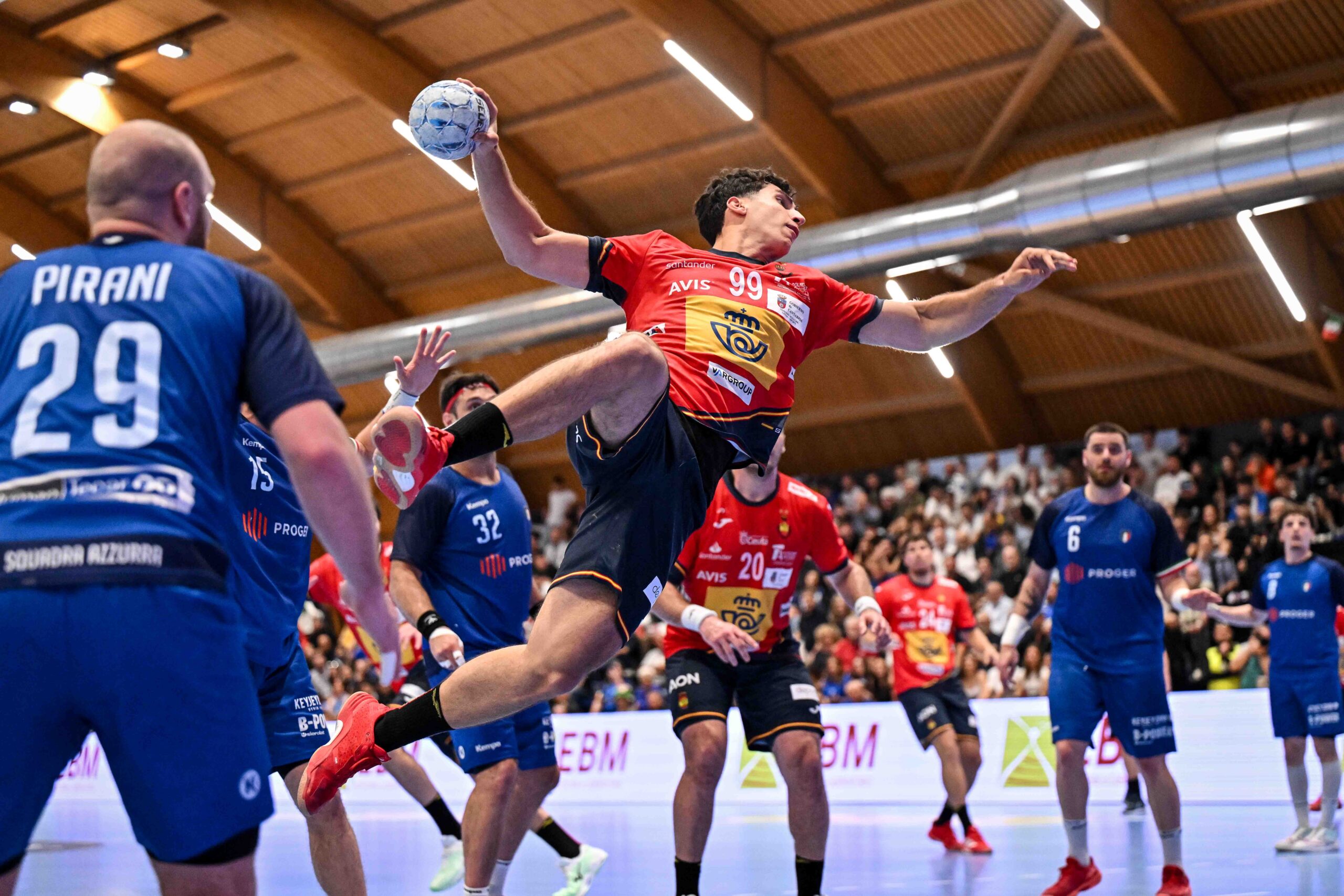 Hispanos. Fuente: Italian Handball Federation/Luigi Canu