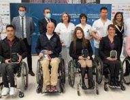 Homenaje a deportistas paralímpicos en el hospital de parapléjicos de Toledo