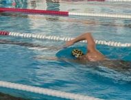 Jacobo Garrido, entrenos en soledad en la piscina del CN Liceo