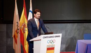 Javier Hernanz, presidente de la Real Federación Española de Piragüismo