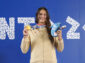 La nadadora Ainhoa Campabadal, oro en Taranto 2026