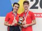 Los taekwondistas Dalia Santiago y Joel Martín, bronce continental en Rotterdam