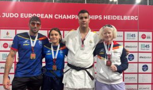 María Manzanero y Sergio Ibáñez se proclaman campeones de Europa de judo paralímpico