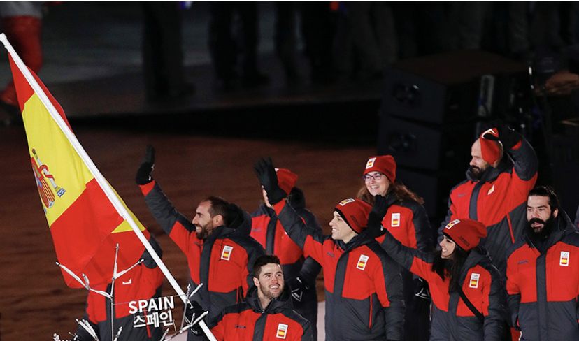 Equipo Español en los Juegos Olímpicos. Fuente: Comité Olímpico Español.
