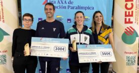 Albert Gelis y Marian Polo triunfan en la 1ª jornada de la Liga AXA