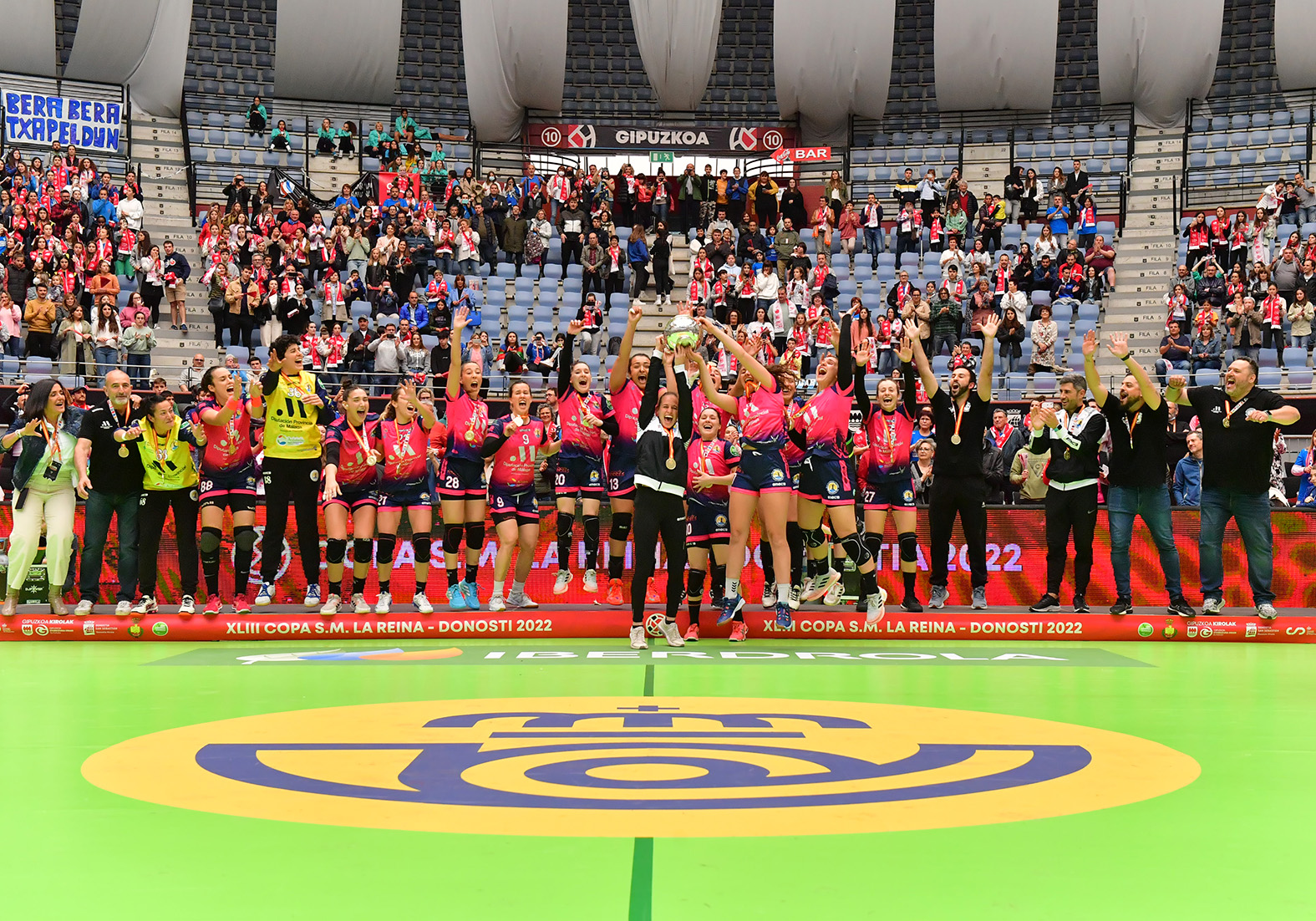 Costa del Sol Málaga, campeonas de la Copa de la Reina. Fuente: CSM