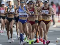 María Pérez roza la medalla en 20 km marcha 