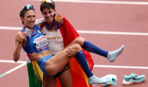 María Pérez, una atleta de oro
