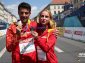 Miguel Ángel López y Raquel González, campeón y subcampeona de Europa de 35 km marcha