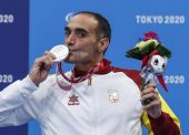 Miguel Luque, plata en 50 metros braza en Tokio